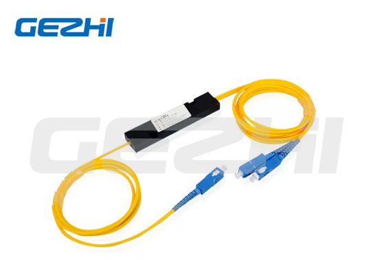 اسپلیتر فیبر نوری SC/UPC تک مد 1x2 برای سیستم‌های CATV و FTTX