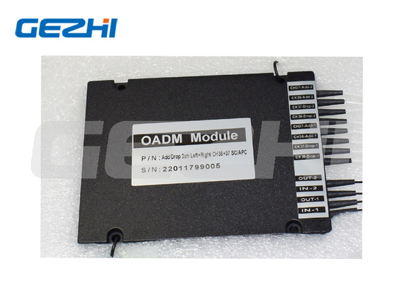 ماژول فیبر نوری دوگانه DWDM OADM با رابط SC APC