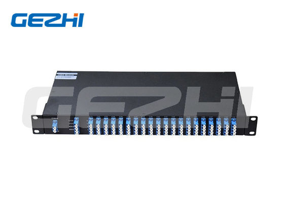 ماژول Mux Demux DWDM تک حالته 40 کاناله قابل نصب در رک برای مالتی‌پلکسینگ متراکم طول موج