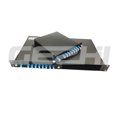 نوع کانکتور LC DWDM Mux Demux با رطوبت نسبی 5٪ تا 95٪ و مصرف برق ≤ 10W