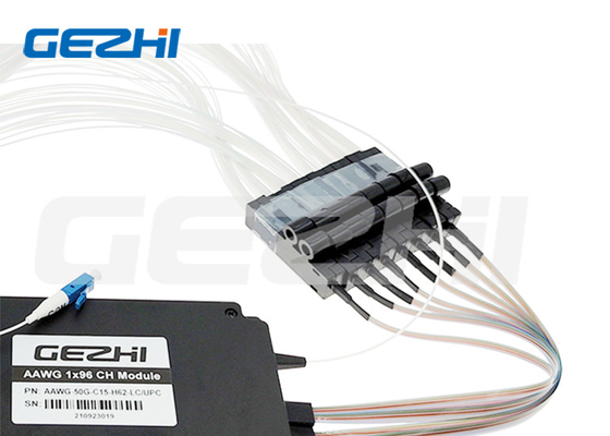 ماژول 80 کانال DWDM Gaussion AAWG Mux / Demux برای مرکز داده