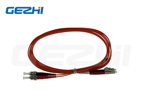 LC به ST SingleMode Duplex Fiber Optical Patch Cord برای سنسور نوری