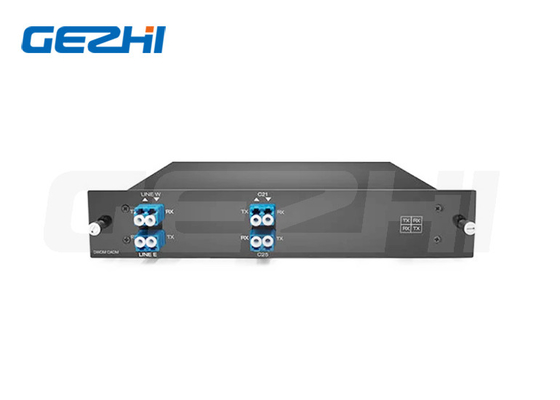 ماژول OADM فیبر دوگانه غیرفعال 100GHz دو کانال DWDM Multiplexer