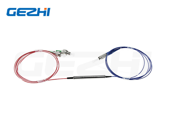3 پورت 1310nm 1550nm فیبر نوری گردشگر با FC DIN کنتاکتور