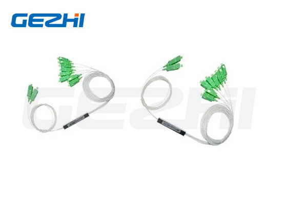2X8 LC تک حالت 0.9mm G657A1 فولاد نوع فیبر نوری PLC Splitter در FTTx