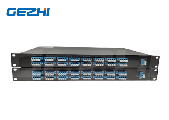 چند کانال فیلتر 40CH DWDM Mux Demux Multiplexer با 1RU 19 