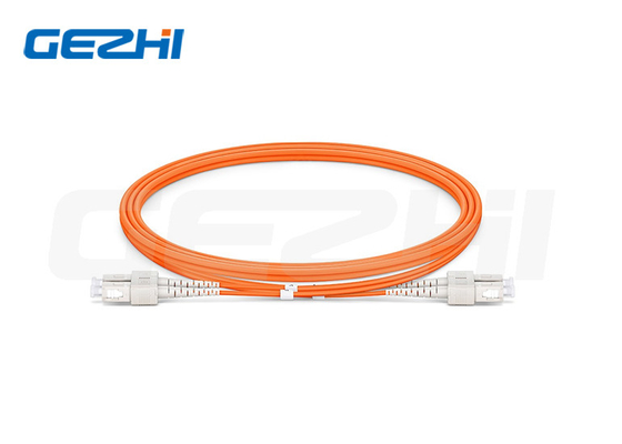 SC UPC به SC UPC Duplex OM1 Multimode Patch Cord برای شبکه های CATV