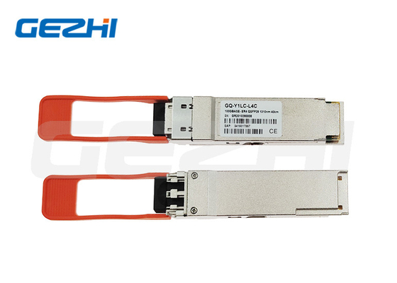 LR ER CWDW 100G QSFP28 ترانسسیور 1310nm 10km 20km 40km ماژول ترانسسیور نوری