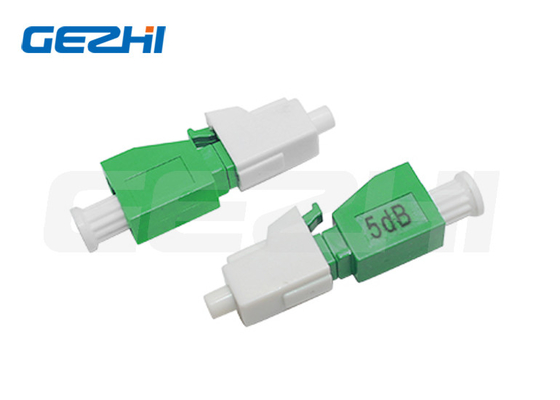 Lc / Apc Fiber Optic Attenuator Plastic Housing For Testing Equipment زن به مرد Lc