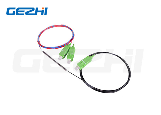 0.9mm لوله Fbt فیبر نوری Splitter تک حالت چند حالت 1x2 1x3