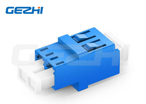 آداپتور فیبر نوری دوبلکس OS2 LC/UPC به LC/UPC با آستین سرامیکی و اتصال بدون ابزار برای افت درج کم ≤0.2dB