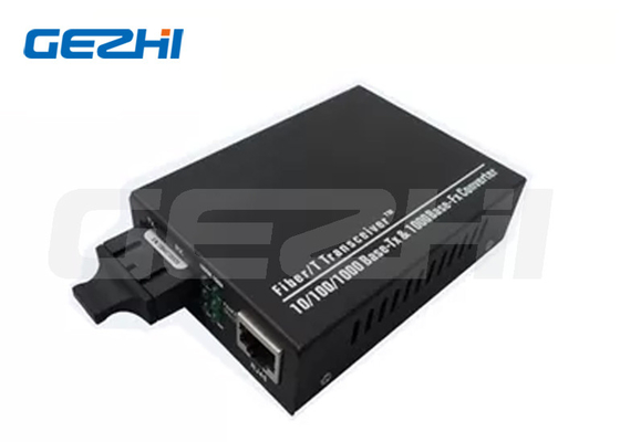 1310nm Single Mode Media Converter 10 100 1000base Tx به 1000base Fx Sm Duplex Sc از طریق دستگاه های دیجیتال