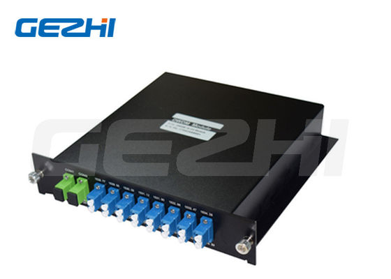 16 کاناله DWDM Mux Demux CH17-CH61 ماژول مالتی‌پلکسر متراکم تقسیم طول موج نوع LGX