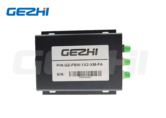 RS-232 کنترل 1x2 ماژول سوئیچ نوری مکانیکی سوئیچ نوری 850nm