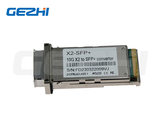 X2-SFP 10G X2 به SFP + کنورتر X2 ماژول نوری 300m-80km فاصله 2 وات