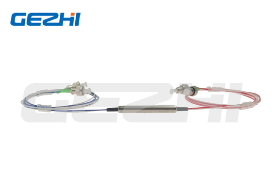 4 پورت فیبر 1310nm گردشگر نوری 1520 - 1620nm غیر حساس به قطب بندی