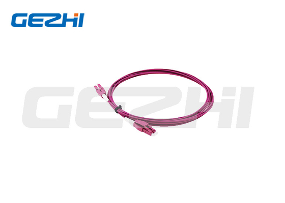 کابل پچ 5 متری قطب معکوس LC / PC Uniboot OM4 Patch Cords