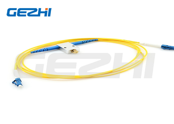 حالت تک 0-60dB SC LC UPC آنلاین Inline VOA Variable Fiber Optic Attenuator