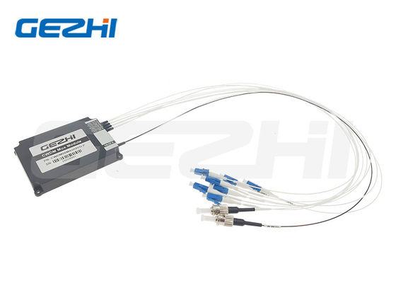 8 کانال CWDM Mux Module Wavelength Division Multiplexer با طول موج 1470-1610nm جداسازی بالا و از دست دادن ورودی پایین