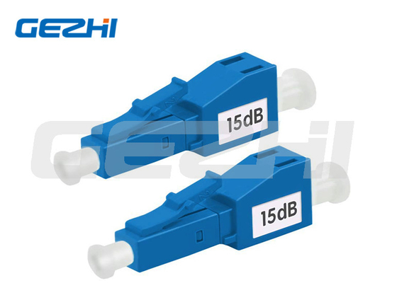 مواد پلاستیکی خفیف کننده فیبر نوری LC UPC 1dB-30dB خفیف کننده ثابت متغیر