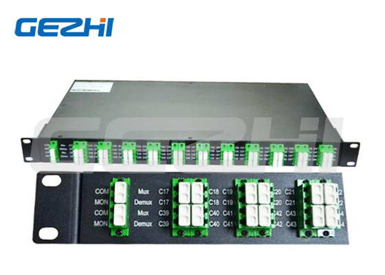 40 کانال LC/APC ماژول DWDM AWG دوگانه 100GHz GEZHI-DWDM - MUX/DEMUX