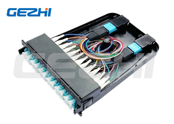 فیبر نوری MPO 1U 12 ~ 144 هسته ماژول کاسه با از دست دادن بازگشت ≥ 55 dB