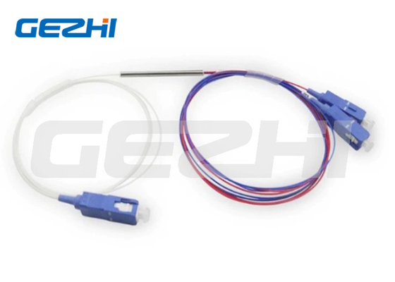 تقسیم نسبت فیبر نوری 1x2 FBT کوپلر Splitter فیبر نوری splitter OPTICO 1X2 تک حالت FBT کوپلر