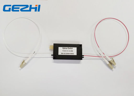 سوئیچ های نوری فیبر نوری چند حالت 1x2A 850nm