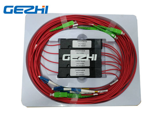 تک فیبر کوتاه T1310nm 1 کانال CWDM چند منظوره منفعل