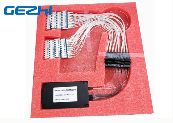 ماژول 50GHz Gaussion 1x80CH AAWG Mux Demux