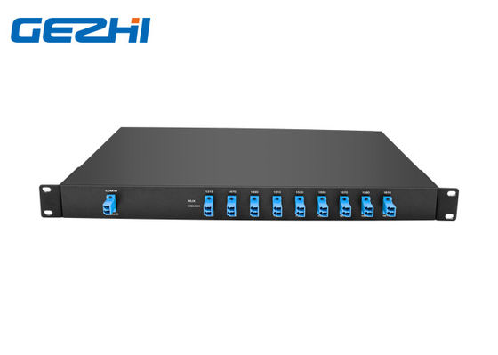 Port LC PC Pigtailed Dual 1x8 Optical DWDM Mux را ارتقا دهید