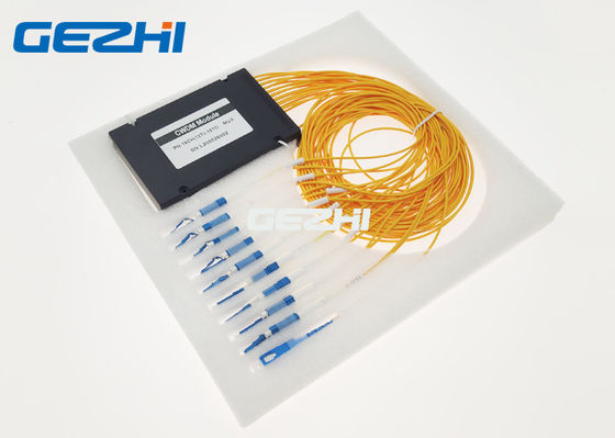 پورت‌های باند 8 کاناله CWDM Mux Demux SC/APC 1470 - 1610nm + 1310nm