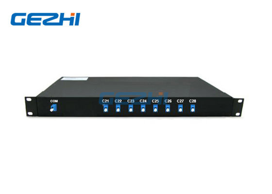 8 CH یک فیبر Passive Dense Multiplexer تقسیم طول موج
