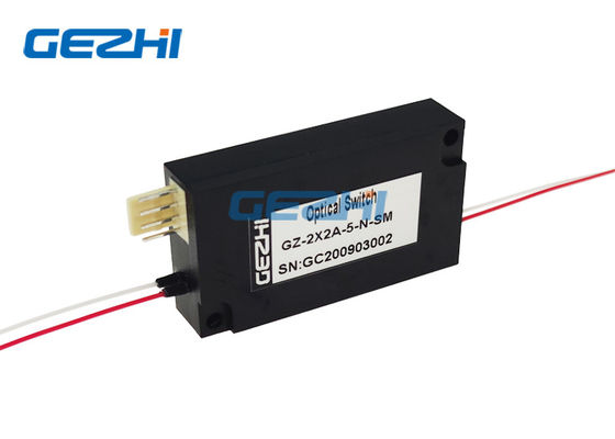 ماژول سوئیچ نوری مکانیکی 1650nm 500mW 2x2 Cross Bar