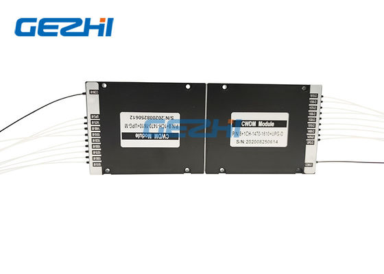 1610 نانومتری LC / UPC اتصال 8 کانال CWDM مولتی پلکسر منفعل