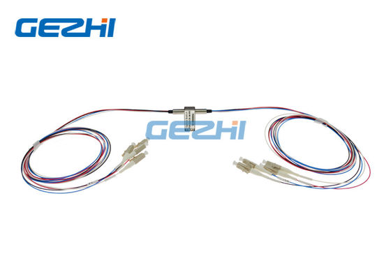 اتصال LC / UPC 4x4 850nm سوئیچ فیبر نوری مکانیکی