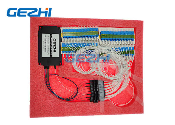 کانکتور SC / UPC ماژول 1x96 Athermal AWG DWDM برای مرکز داده