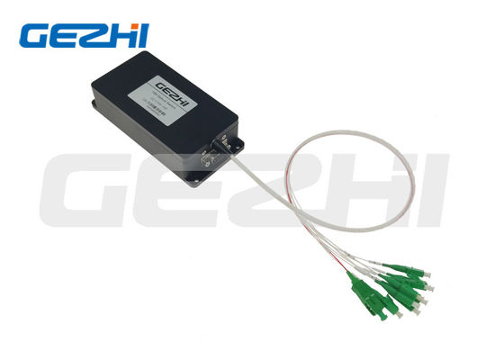 1260 ~ 1650nm سوئیچ نوری 1x8 500mW FSW-1x8-SM با رابط RS232