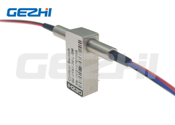سوئیچ های نوری مکانیکی D1x2 سوئیچ دو رله 1650nm LC UPC