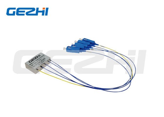 سوئیچ فیبر نوری مکانیکی 1x4 FSW 900um Add Drop OM4 SMF